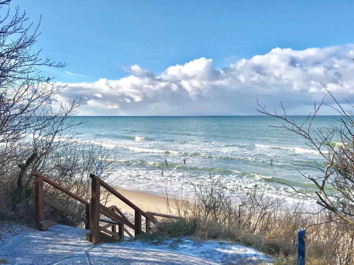 Strandnahe Ferienwohnung Ruegen 德兰斯克 外观 照片