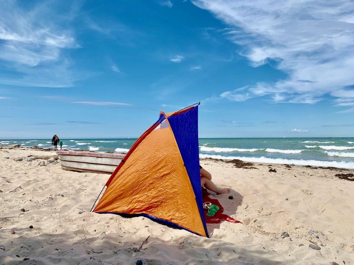 Strandnahe Ferienwohnung Ruegen 德兰斯克 外观 照片